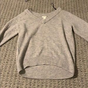 h and m long sleeve sweater top